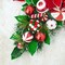 25" Christmas Peppermint Swag - Handcrafted Christmas Decorations - Holiday Tree